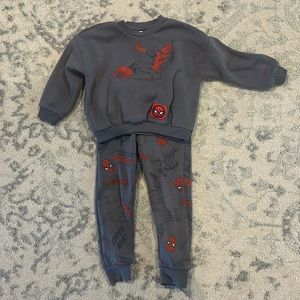 Spider-Man jogger set-4T play